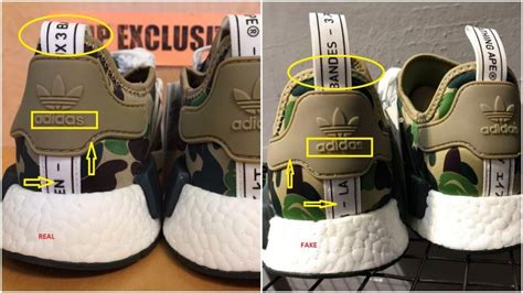 adidas bap e fake vs real